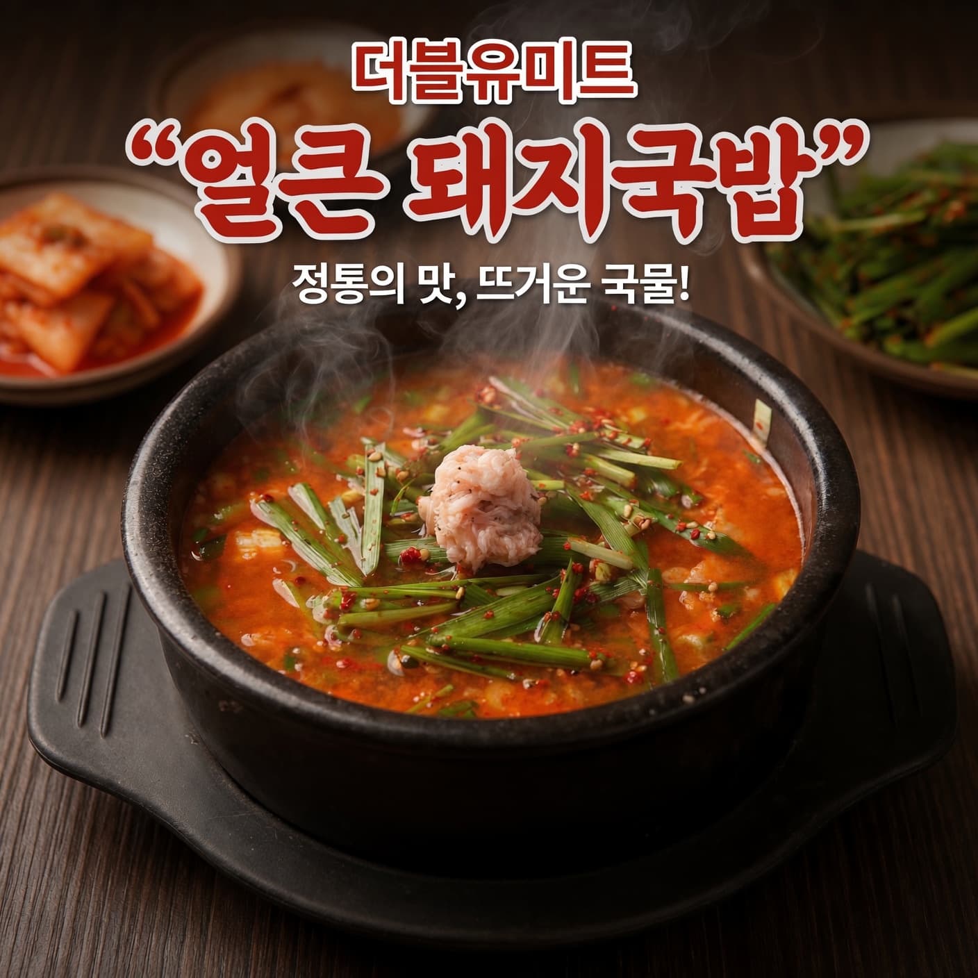 얼큰돼지국밥